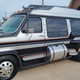Image for article titled This Radical Dually Van Has Real Exhaust Stacks And A 60-Gallon Tank